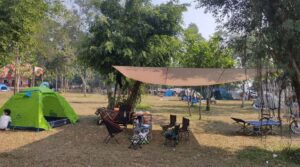 Khu cắm trại mới nổi ở Hà nội - Đồng Mô